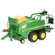 Bruder John Deere C441R lis na okrúhle balíky (02032)