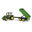 Bruder John Deer 5115M traktor s prívesom (02108)