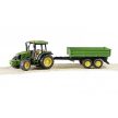 Bruder John Deer 5115M traktor s prívesom (02108)