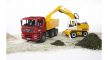 Bruder Liebherr kolesový bager (02426)