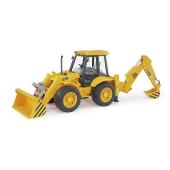  Bruder JCB 4CX traktor s čelným nakladačom a lyžicou (02428)