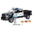 Bruder RAM 2500 Policajný pickup s policajtom (02505)