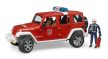 Bruder Jeep Wrangler Hasičské auto s figúrkou hasičov (02528)