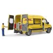 Bruder MB Sprinter DHL dodávka s vodičom (2671)