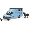Bruder MB Sprinter preprava zvierat s 1 koňom (02674)