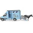 Bruder MB Sprinter preprava zvierat s 1 koňom (02674)