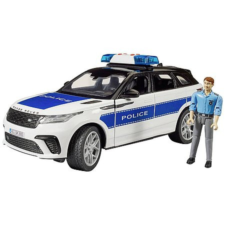Bruder Range Rover Velar policejní vozidlo s policistou - KP HRAČKA