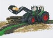 Bruder Fendt 936 Vario traktor s čelný nakladač (03041)