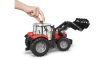 Bruder Massey Ferguson 7600 traktor s čelný nakladač (03047)