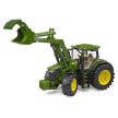 Bruder John Deere 7R 350 traktor s čelným nakladačom (03151)