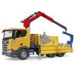 Bruder Scania Super 560R sklápěč s jeřábem - KP HRAČKA