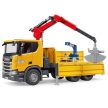 Bruder Scania Super 560R sklápěč s jeřábem - KP HRAČKA