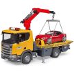 Bruder Scania Super 560R autopřepravník s Roadster - KP HRAČKA