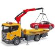 Bruder Scania Super 560R autopřepravník s Roadster - KP HRAČKA