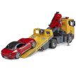 Bruder Scania Super 560R autopřepravník s Roadster - KP HRAČKA