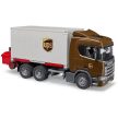 Bruder Scania Super 560R UPS logistická s vysokozdvižným vozíkem - KP HRAČKA