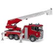 Bruder Scania Super 560R Hasičský auto s žebříkem a vodní pumpou - KP HRAČKA