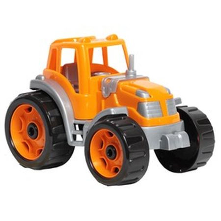 Plastový farebný traktor - niekoľko (04583)