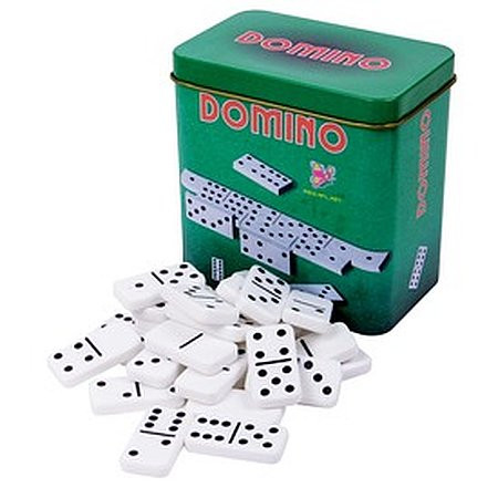 Domino v kovové krabici - KP HRAČKA