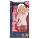 Dolls World panenka na koupání v župánku v balení s lahvičkou a nočníkem - KP HRAČKA