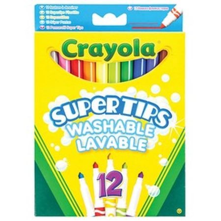 Crayola sada 12 tenkých fixiek (14225)