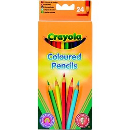 Crayola 24 kusů barevných tužek - KP HRAČKA