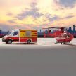 SIKU Mercedes-Benz Sprinter sanitka a vrtulník - KP HRAČKA