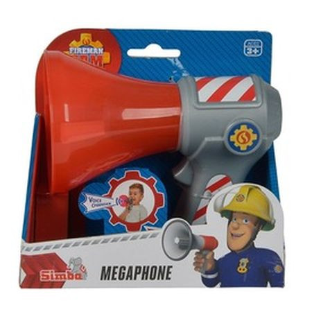 Sam je hasičov megafón ktorý mení hlas (18765)