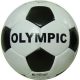 Olympijská futbalová lopta z imitácie kože (19249)
