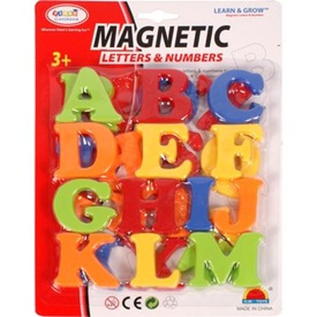 Sada magnetických veľkých písmen - 5 cm (25647)