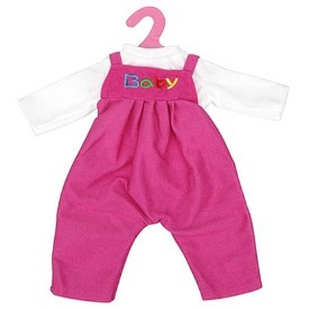 Oblečenie pre bábätko s podbradníkom a tričkom - 46 cm (26596)