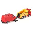 SIKU MAN Odťahovacie auto Mercedes-Benz Sprinter s van - 1667 (27853)
