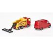 SIKU MAN Odťahovacie auto Mercedes-Benz Sprinter s van - 1667 (27853)