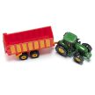 SIKU John Deere traktor s prívesom na siláž - 1650 (27859)