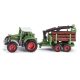 SIKU Fendt Favorit 926 traktor s prívesom na prepravu guľatiny - 1645  (27864)