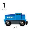 BRIO Bateriová nákladní vlaková lokomotiva - modrý - KP HRAČKA