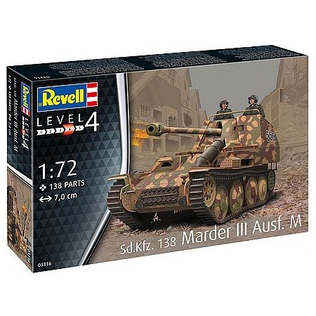 Revell Sd. Kfz. 138 Marder III Ausf. M 1:72 (3316)