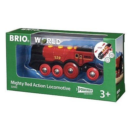 BRIO Velká červená lokomotiva - KP HRAČKA