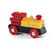 BRIO Lokomotiva na baterie - žlutá (33594)