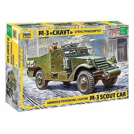 Zvezda M-3 Armored Scout Car 1:35 (3519)