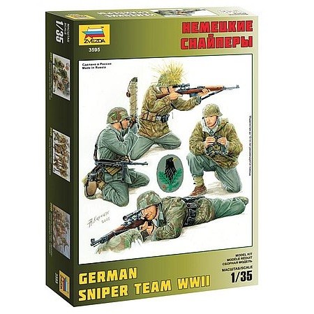 Zvezda German sniper team 1:35 (3595)