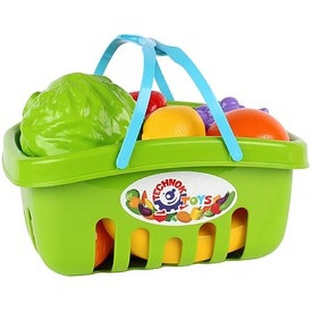 Plastový košík s ovocím (35999)
