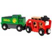 BRIO Farmářský vlak na baterie - KP HRAČKA