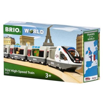 BRIO Světové vlaky – Vysokorychlostní vlak TGV - KP HRAČKA