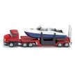 SIKU Scania s ťažným prívesom a motorovým člnom - 1613 (39348)