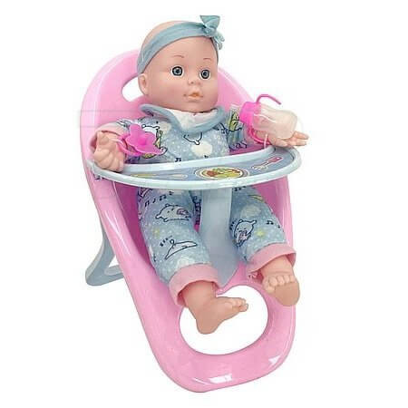 Dieťa vo vysokej stoličke - 28 cm (39571)