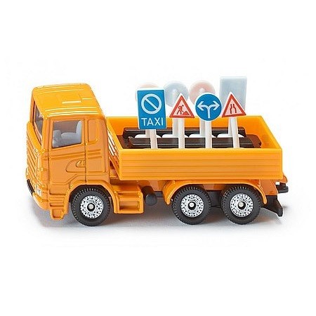 SIKU MAN nákladné auto s dopravnými značkami - 1322 (40239)