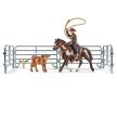 Schleich Súťaž tímových lasov s kovbojmi  (41418)
