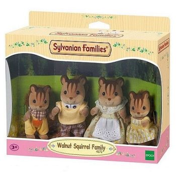 Sylvanian Families Rodina hnědých veverek - KP HRAČKA
