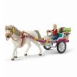 Schleich Horse Club kočiar na jazdeckú ukážku (42467)